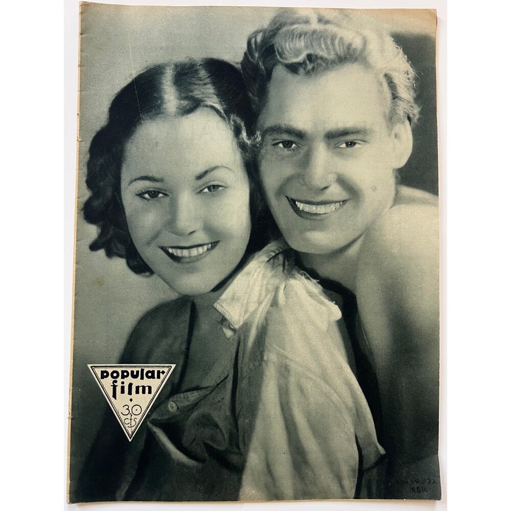 Rare Spanish 1932 Tarzan Magazine Maureen O'Sullivan, Johnny Weissmuller Ape Man
